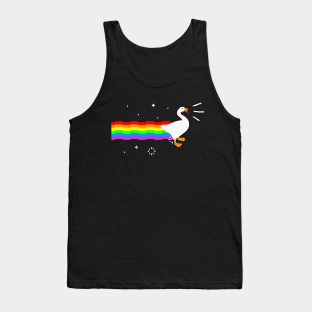 Honk Goose Nyan Cat Tank Top by Nova5